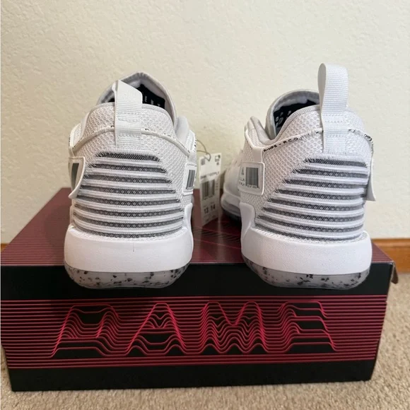 Adidas Dame 7 EXTPLY Advisory Basketball Shoes Men's White Sneakers H68990 - Picture 5 of 9